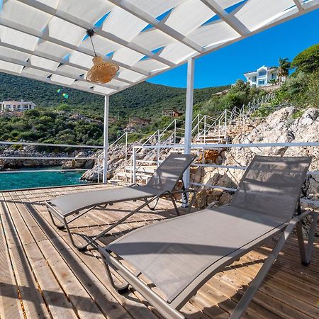 Beachfront White Villa With Private Swimming Pool Kalkan Exterior photo