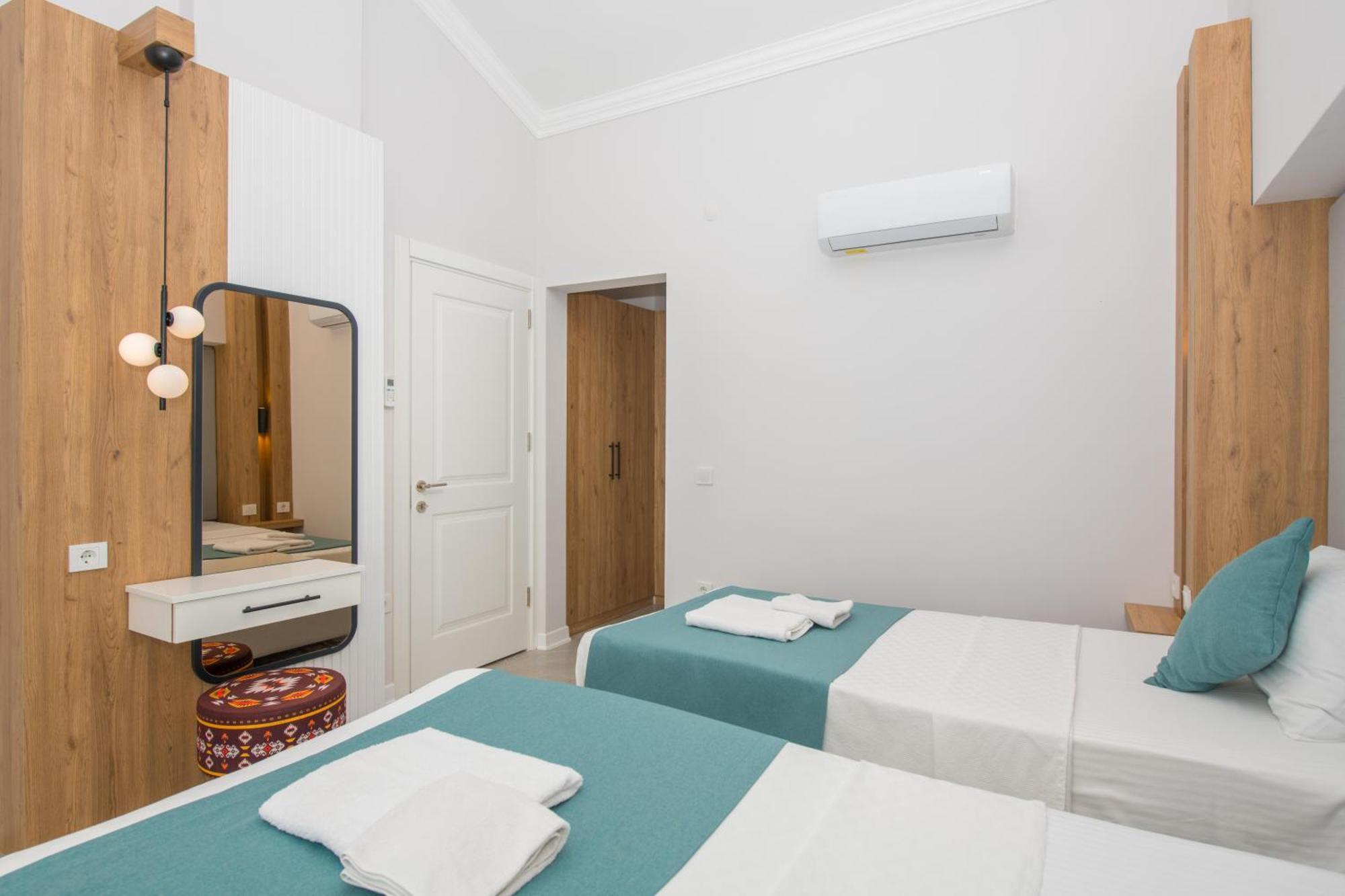 Beachfront White Villa With Private Swimming Pool Kalkan Exterior photo