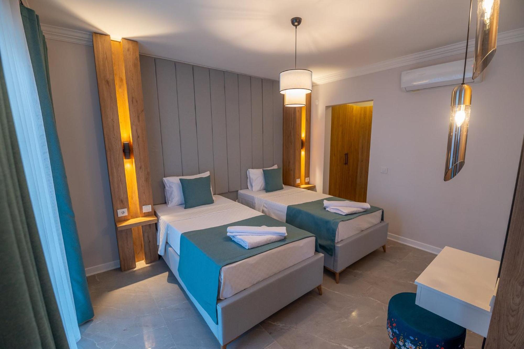 Beachfront White Villa With Private Swimming Pool Kalkan Exterior photo